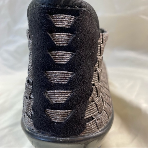 Bernie Mev Woven Slip-On Wedge Shoes - Picture 11 of 16